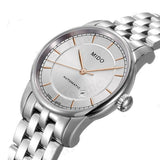 Mido Baroncelli III Automatic Silver Dial Silver Steel Strap Watch For Women - M7600.4.10.1 Buy Now By Mido