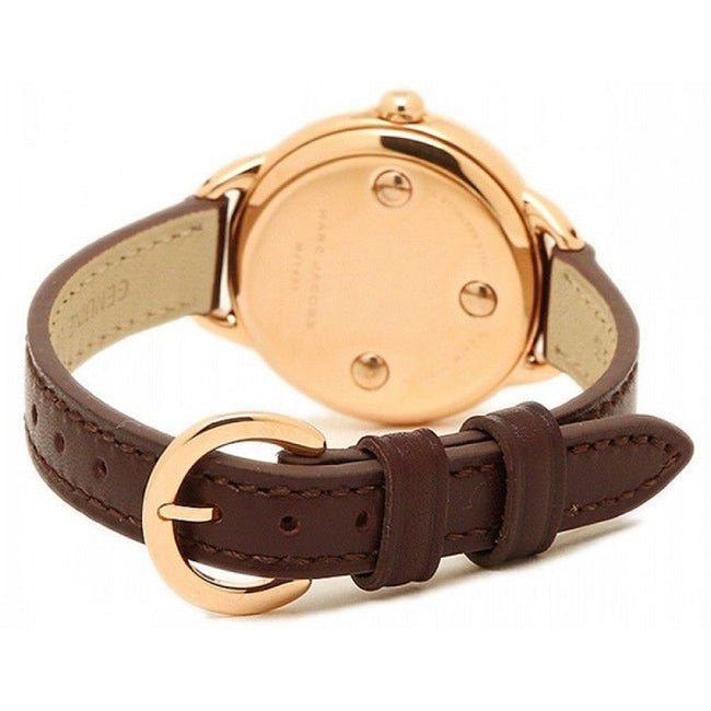 Marc Jacobs Betty White Dial Brown Leather Strap Watch for Women - MJ1481 Buy Now By Marc Jacobs