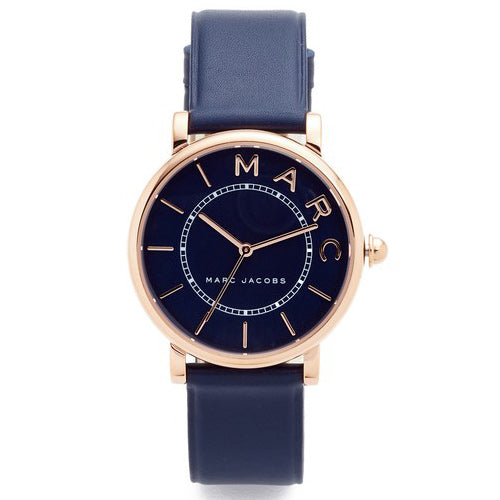 Marc Jacobs Roxy Navy Blue Dial Blue Leather Strap Watch for Women - MJ1534 Buy Now By Marc Jacobs