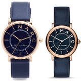 Marc Jacobs Roxy Navy Blue Dial Blue Leather Strap Watch for Women - MJ1534 Buy Now By Marc Jacobs
