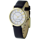 Marc Jacobs Roxy White Dial Black Leather Strap Watch for Women - MJ1537 Buy Now By Marc Jacobs
