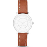Marc Jacobs Roxy Silver Dial Brown Leather Strap Watch for Women - MJ1572 Buy Now By Marc Jacobs