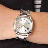 Marc Jacobs Mandy Silver Dial Silver Steel Strap Watch for Women - MJ3548 Buy Now By Marc Jacobs