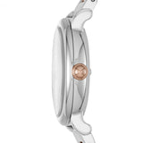 Marc Jacobs Roxy White Dial Two Tone Steel Strap Watch for Women - MJ3553 Buy Now By Marc Jacobs