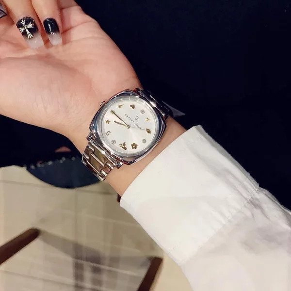 Marc Jacobs Mandy Silver Dial Silver Steel Strap Watch for Women - MJ3572 Buy Now By Marc Jacobs