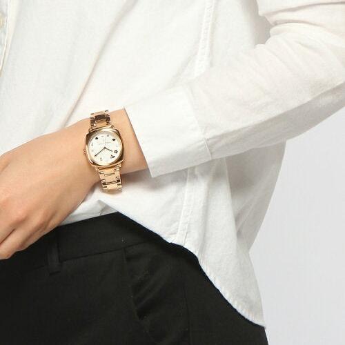 Marc Jacobs Mandy White Dial Rose Gold Steel Strap Watch for Women - MJ3574 Buy Now By Marc Jacobs