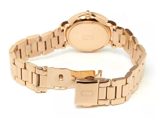 Marc Jacobs Classic White Dial Rose Gold Steel Strap Watch for Women - MJ3592 Buy Now By Marc Jacobs