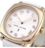 Marc Jacobs Mandy White Dial White Leather Strap Watch for Women - MJ8678 Buy Now By Marc Jacobs