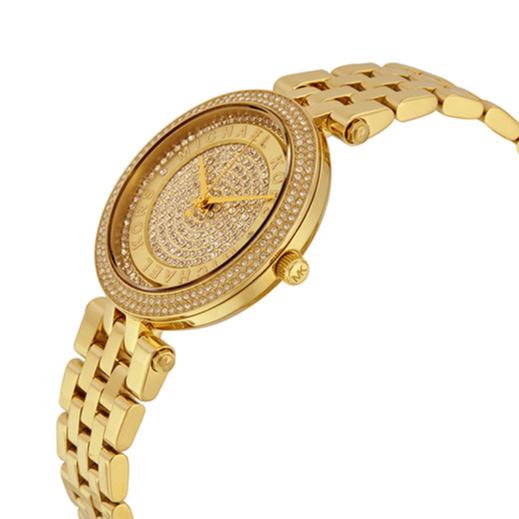 Michael Kors Darci Gold Dial Gold Steel Strap Watch for Women - MK3445 Buy Now By Michael Kors