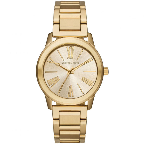 Michael Kors Hartman Quartz Gold Dial Gold Steel Strap Watch For Women - MK3490 Buy Now By Michael Kors