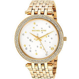 Michael Kors Darci White Dial Gold Steel Strap Watch for Women - MK3727 Buy Now By Michael Kors