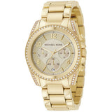 Michael Kors Runway Gold Dial Gold Steel Strap Watch for Women - MK5166 Buy Now By Michael Kors