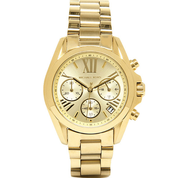 Michael Kors Bradshaw Gold Dial Gold Steel Strap Watch for Women - MK5798 Buy Now By Michael Kors