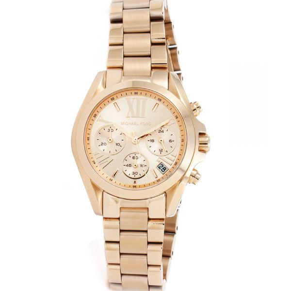Michael Kors Bradshaw Chronograph Rose Gold Dial Rose Gold Steel Strap Watch for Women - MK5799 Buy Now By Michael Kors