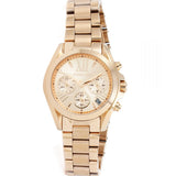 Michael Kors Bradshaw Chronograph Rose Gold Dial Rose Gold Steel Strap Watch for Women - MK5799 Buy Now By Michael Kors