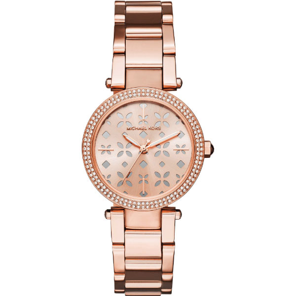 Michael Kors Parker Rose Gold Dial Steel Strap Watch for Women - MK6470 Buy Now By Michael Kors