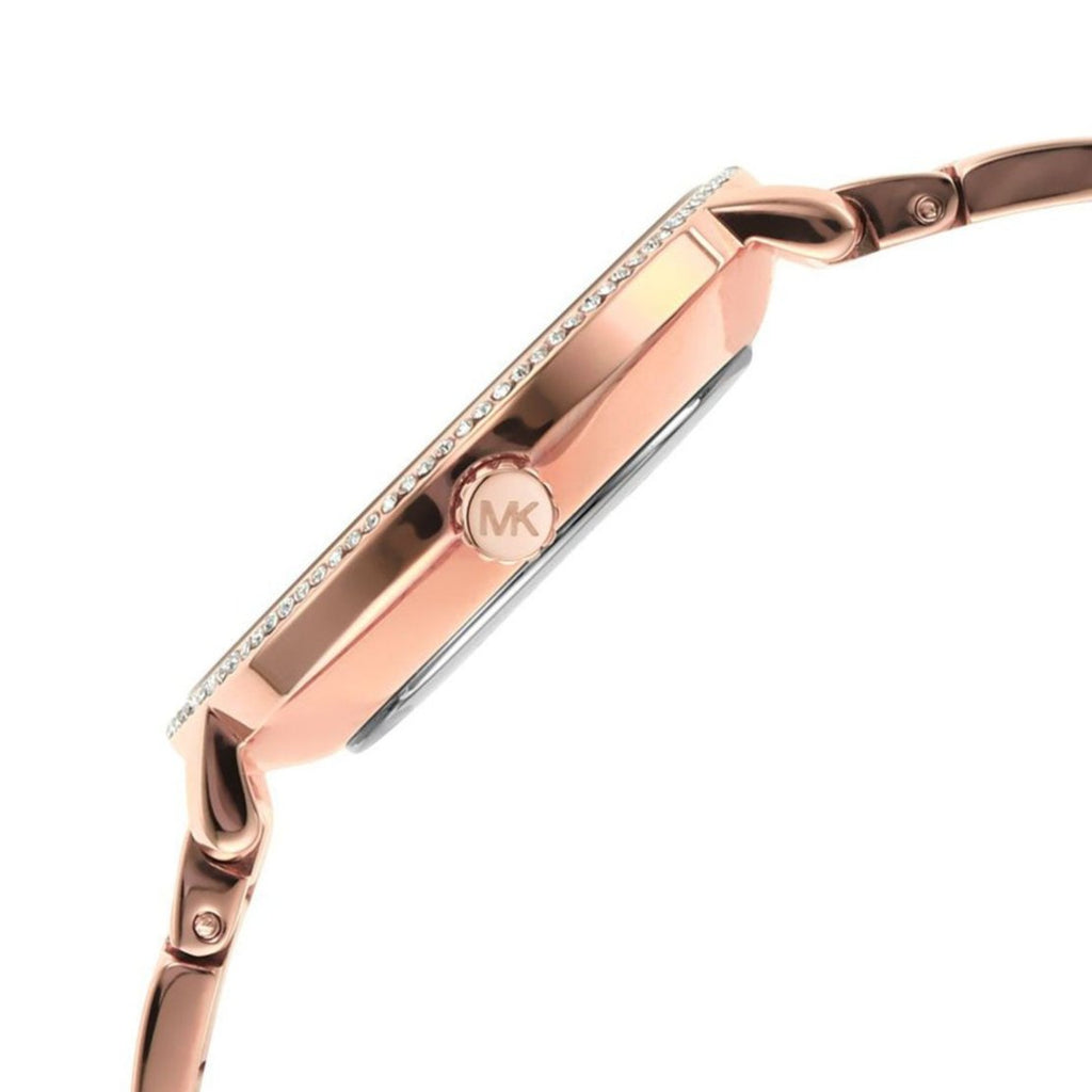Michael Kors Pyper Quartz Rose Gold Dial Rose Gold Steel Strap Watch For Women - MK1040 Buy Now By Michael Kors