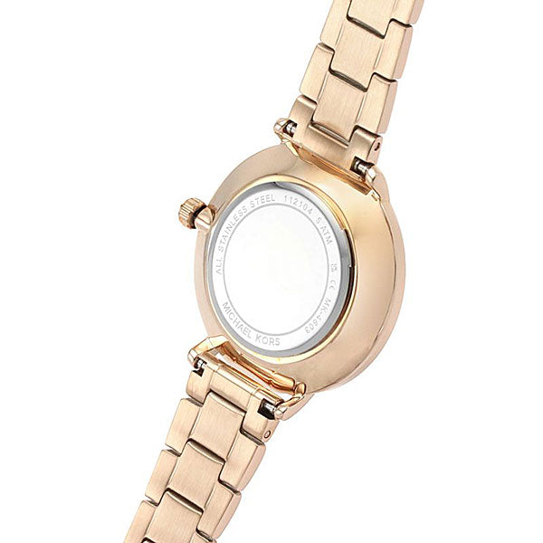 Michael Kors Pyper Quartz Rose Gold Dial Rose Gold Steel Strap Watch For Women - MK1040 Buy Now By Michael Kors