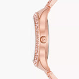 Michael Kors Lilane Quartz Rose Gold Dial Rose Gold Steel Strap Watch For Women - MK1068 Buy Now By Michael Kors