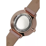 Michael Kors Pyper Analog White Dial Pink Leather Strap Watch For Women - MK2803 Buy Now By Michael Kors