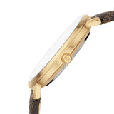 Michael Kors Pyper Quartz Silver Dial Brown Leather Strap Watch For Women - MK2857 Buy Now By Michael Kors