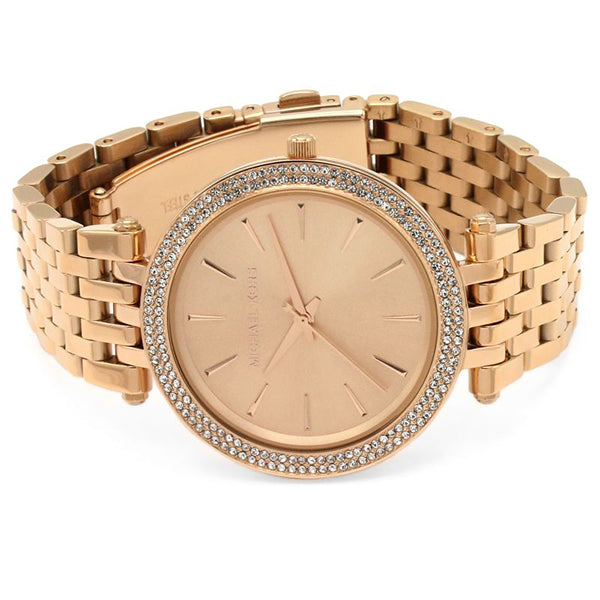 Michael Kors Darci Rose Gold Dial with Diamonds Rose Gold Stainless Steel Strap Watch for Women - MK3192 Buy Now By Michael Kors