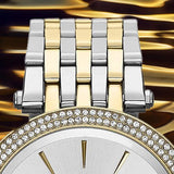 Michael Kors Darci Silver Dial Two Tone Stainless Steel Strap Watch for Women - MK3215 Buy Now By Michael Kors