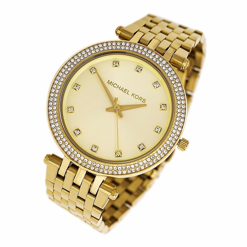 Michael Kors Darci Gold Dial Gold Stainless Steel Strap Watch for Women - MK3216 Buy Now By Michael Kors
