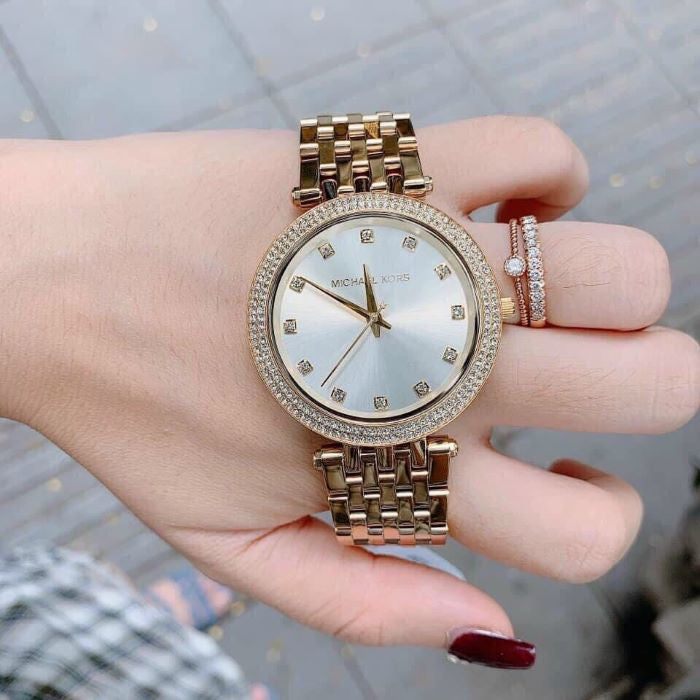 Michael Kors Darci Gold Dial Gold Stainless Steel Strap Watch for Women - MK3216 Buy Now By Michael Kors