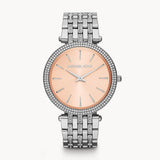 Michael Kors Darci Orange Dial Silver Stainless Steel Strap Watch for Women - MK3218 Buy Now By Michael Kors