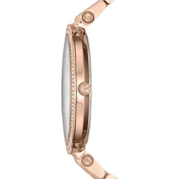 Michael Kors Darci Rose Gold Dial Rose Gold Steel Strap Watch for Women - MK3439 Buy Now By Michael Kors