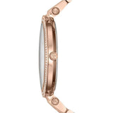 Michael Kors Darci Rose Gold Dial Rose Gold Steel Strap Watch for Women - MK3439 Buy Now By Michael Kors