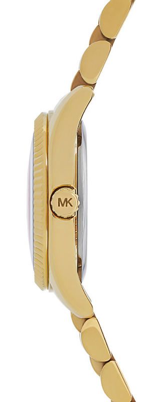 Michael Kors Lexington Quartz Orange Dial Gold Steel Strap Watch For Women - MK3284 Buy Now By Michael Kors
