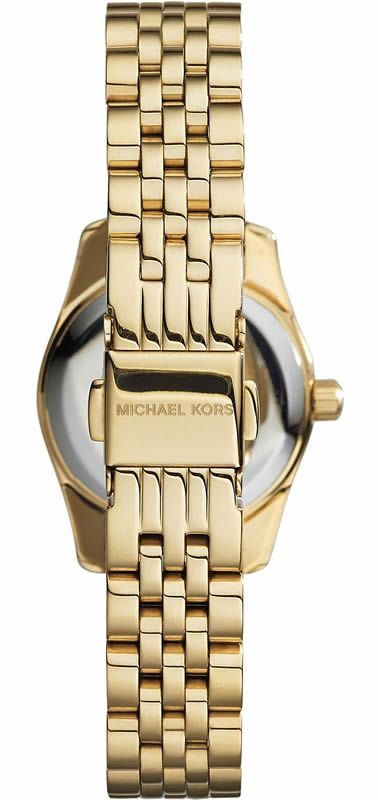 Michael Kors Lexington Quartz Orange Dial Gold Steel Strap Watch For Women - MK3284 Buy Now By Michael Kors