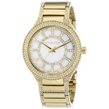 Michael Kors Kerry Mother of Pearl Dial Gold Steel Strap Watch for Women - MK3312 Buy Now By Michael Kors
