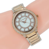 Michael Kors Kerry Mother of Pearl Dial Rose Gold Steel Strap Watch for Women - MK3313 Buy Now By Michael Kors