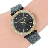 Michael Kors Darci Black Dial Black Steel Strap Watch for Women - MK3322 Buy Now By Michael Kors