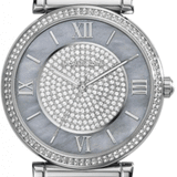 Michael Kors Caitlin Crystal Dial Silver Steel Strap Watch for Women - MK3331 Buy Now By Michael Kors