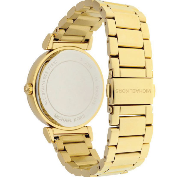 Michael Kors Catlin Mother of Pearl Dial Gold Steel Strap Watch for Women - MK3332 Buy Now By Michael Kors