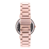 Michael Kors Catlin Black Dial Rose Gold Steel Strap Watch for Women - MK3339 Buy Now By Michael Kors