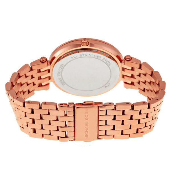 Michael Kors Darci Rose Gold Dial Rose Gold Steel Strap Watch for Women - MK3439 Buy Now By Michael Kors