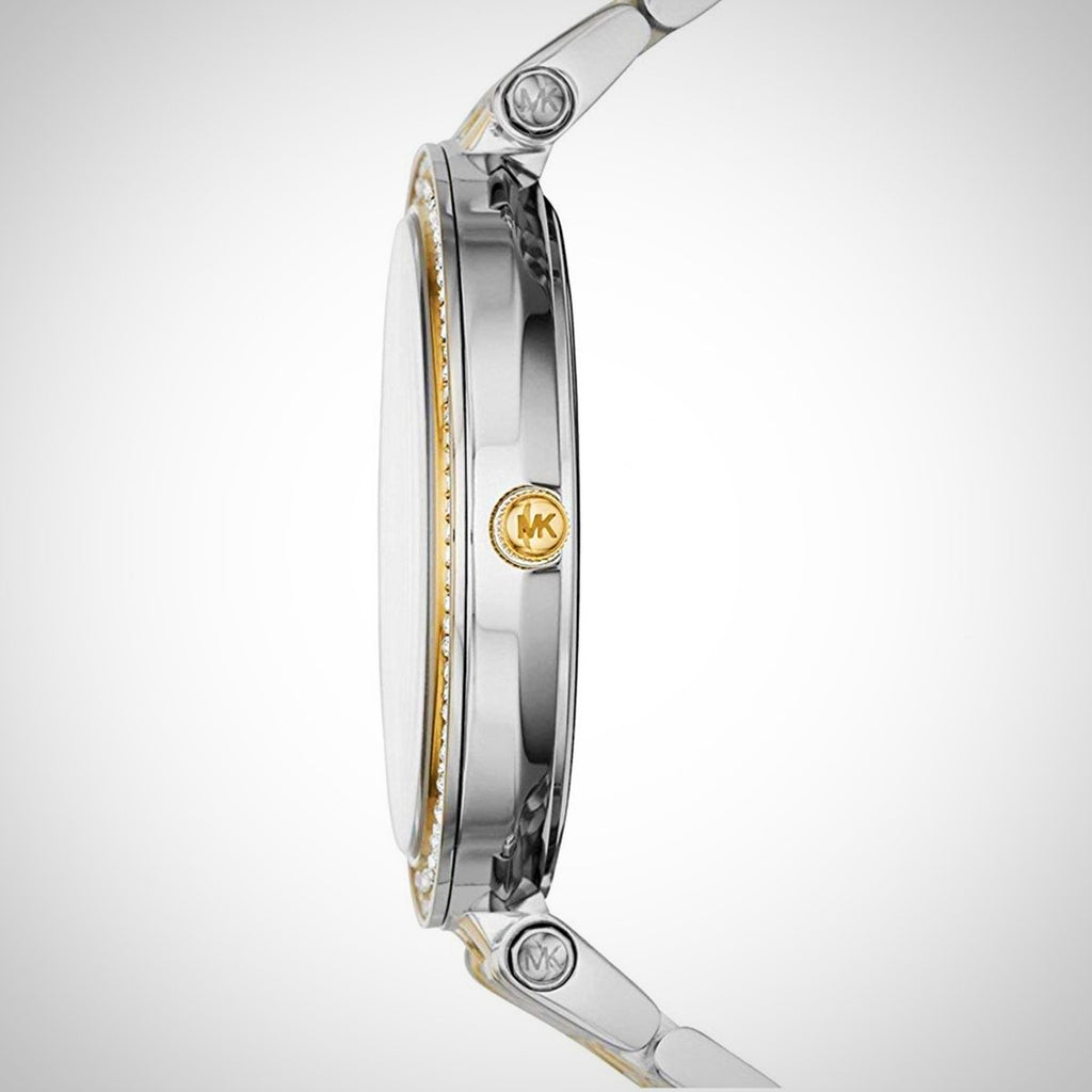 Michael Kors Darci Quartz Blue Dial Two Tone Steel Strap Watch For Women - MK3401 Buy Now By Michael Kors