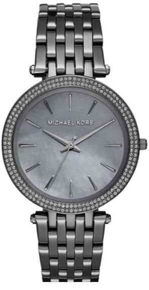 Michael Kors Darci Quartz Mother of Pearl Grey Dial Grey Steel Strap Watch For Women - MK3433 Buy Now By Michael Kors