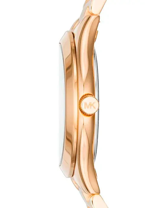 Michael Kors Slim Runway Gold Dial Gold Steel Strap Watch For Women - MK3456 Buy Now By Michael Kors