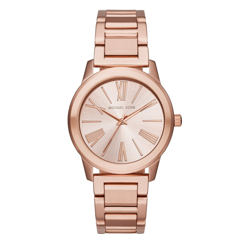 Michael Kors Hartman Rose Gold Dial Rose Gold Steel Strap Watch For Women - MK3491 Buy Now By Michael Kors