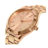 Michael Kors Slim Runway Rose Gold Dial Rose Gold Steel Strap Watch for Women - MK3513 Buy Now By Michael Kors