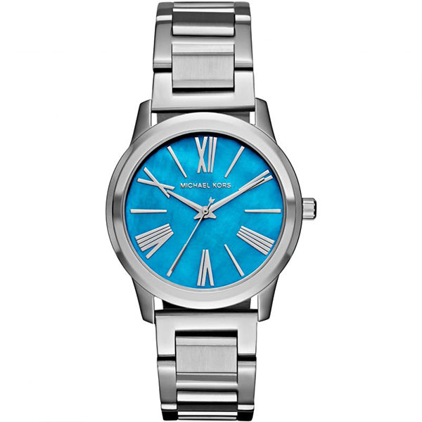 Michael Kors Hartman Quartz Blue Dial Silver Steel Strap Watch For Women - MK3519 Buy Now By Michael Kors