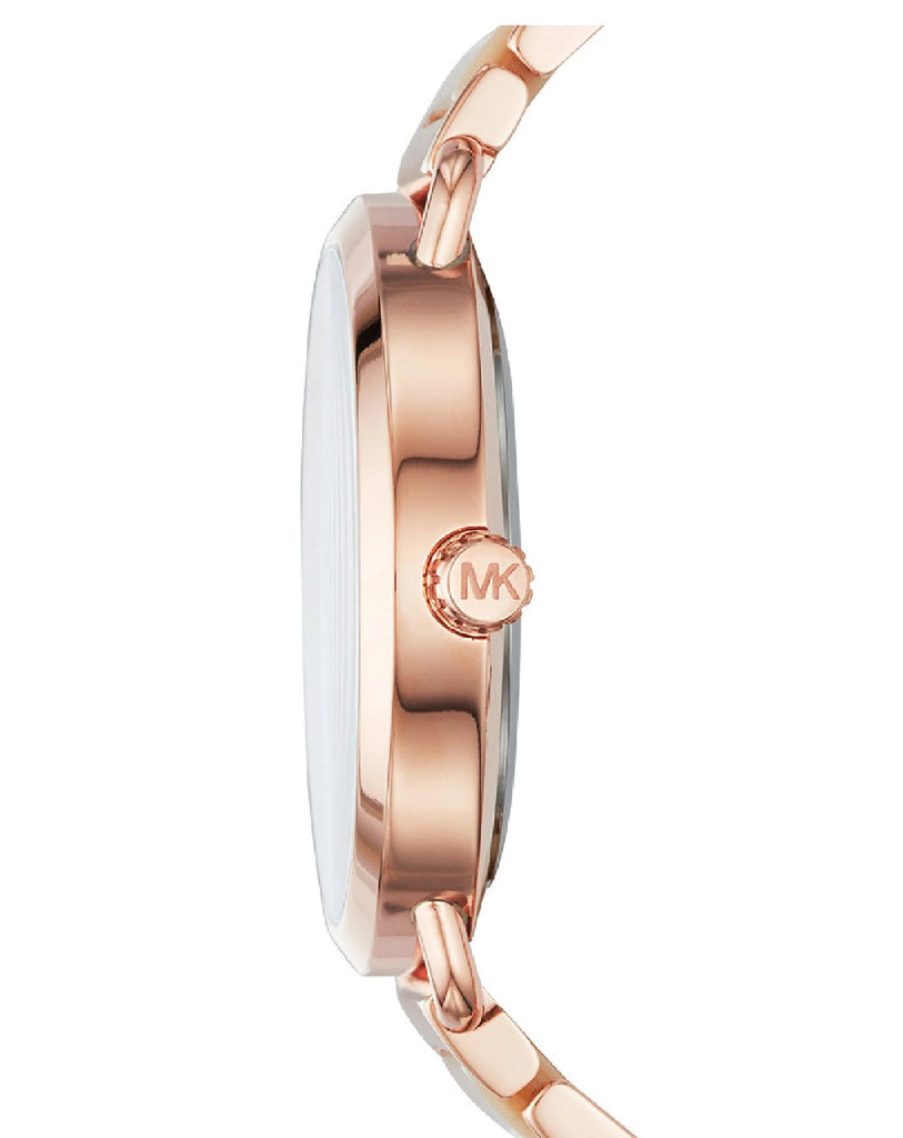 Michael Kors Portia Quartz Rose Gold Dial Rose Gold Steel Strap Watch For Women - MK3678 Buy Now By Michael Kors
