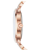 Michael Kors Portia Quartz Rose Gold Dial Rose Gold Steel Strap Watch For Women - MK3678 Buy Now By Michael Kors
