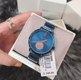 Michael Kors Portia Blue Dial Blue Stainless Steel Strap Watch for Women - MK3680 Buy Now By Michael Kors